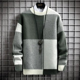 Colour Block Sweater | Modern Knitwear | Loose Fit