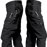 Tactical Cargo Work Pants | Multi-Pocket Design | Water-Resistant | Durable Outdoor Wear