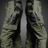 Tactical Cargo Work Pants | Multi-Pocket Design | Water-Resistant | Durable Outdoor Wear