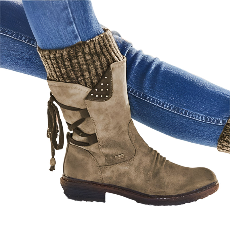 Women’s Ankle Boots with Warm Lining in Winter Style | Comfortable Boots for Women