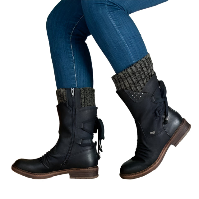 Women’s Ankle Boots with Warm Lining in Winter Style | Comfortable Boots for Women