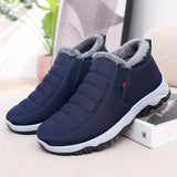 Men’s Winter Slip On Shoes with Warm Lining | Casual Walking Trainers