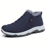 Men’s Winter Slip On Shoes with Warm Lining | Casual Walking Trainers