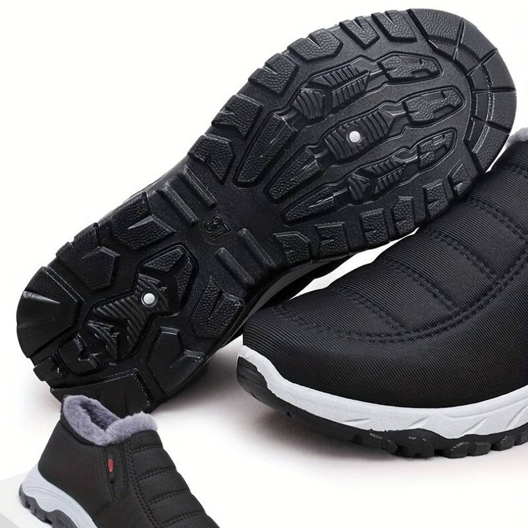 Men’s Winter Slip On Shoes with Warm Lining | Casual Walking Trainers