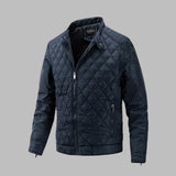 Men’s Quilted Winter Jacket in Transitional Style | Warm Padded Coat