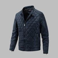 Men’s Quilted Winter Jacket in Transitional Style | Warm Padded Coat