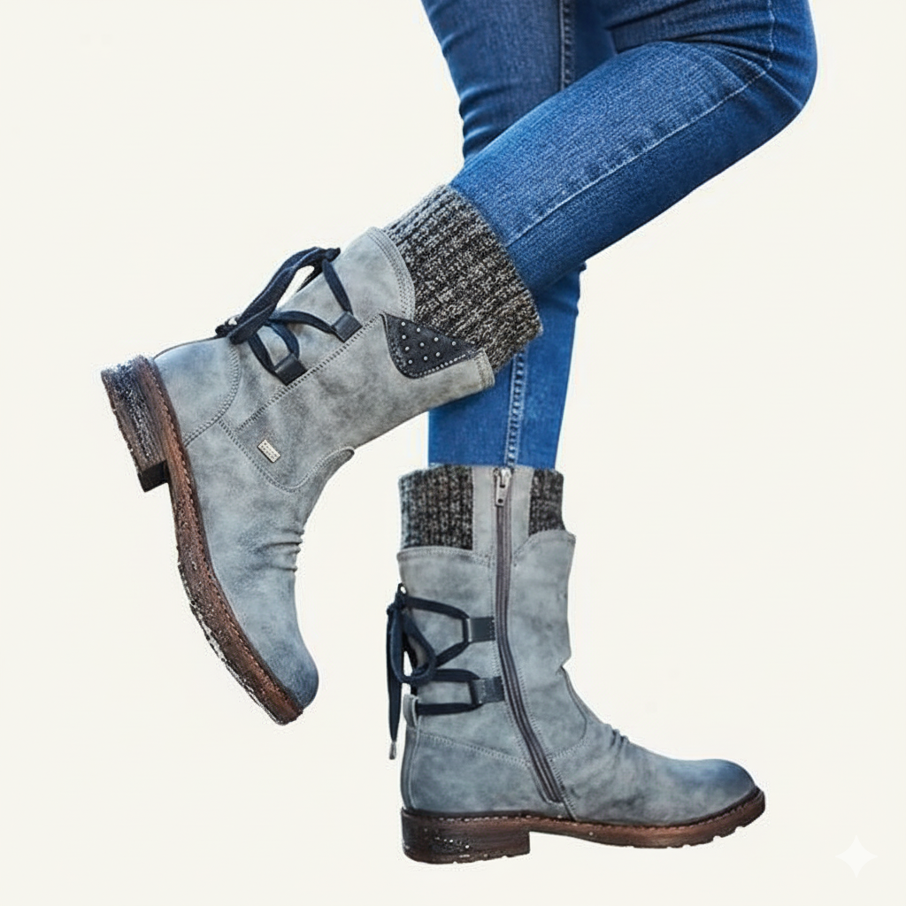 Women’s Ankle Boots with Warm Lining in Winter Style | Comfortable Boots for Women