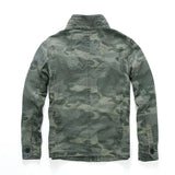 Men’s Cargo Denim Jacket | Multi-Pocket | Casual Outerwear