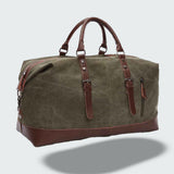 Travel Duffle Bag | Vintage Canvas | Spacious Weekender Style