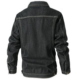 Men’s Fleece Lined Denim Jacket in Classic Style | Warm Casual Winter Coat