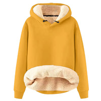 Women’s Fleece Lined Hoodie Jacket with Pockets | Warm Winter Sweatshirt