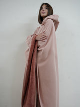 Unisex Poncho Hoodie in Fleece Style | Oversized Warm Hooded Sweatshirt