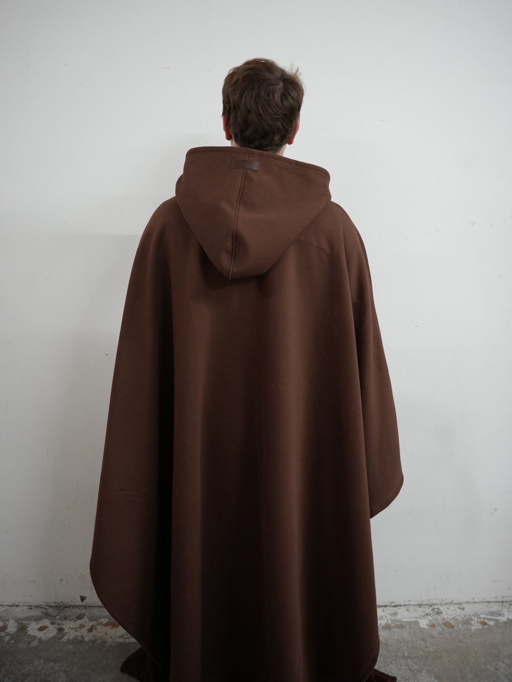 Unisex Poncho Hoodie in Fleece Style | Oversized Warm Hooded Sweatshirt
