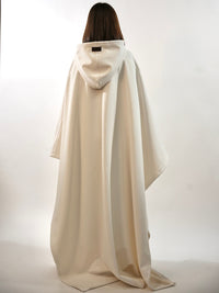 Unisex Poncho Hoodie in Fleece Style | Oversized Warm Hooded Sweatshirt