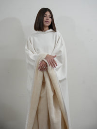 Unisex Poncho Hoodie in Fleece Style | Oversized Warm Hooded Sweatshirt