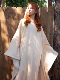 Unisex Poncho Hoodie in Fleece Style | Oversized Warm Hooded Sweatshirt