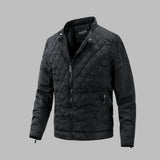 Men’s Quilted Winter Jacket in Transitional Style | Warm Padded Coat