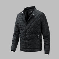 Men’s Quilted Winter Jacket in Transitional Style | Warm Padded Coat