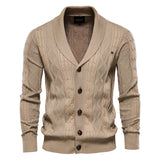 Men’s Cardigan in Knitted Sweater Style | Casual Button Up Jumper