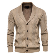Men’s Cardigan in Knitted Sweater Style | Casual Button Up Jumper