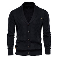 Men’s Cardigan in Knitted Sweater Style | Casual Button Up Jumper
