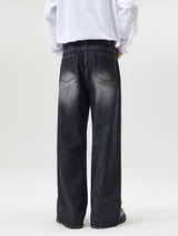 Men’s Baggy Jeans in Washed Vintage Style | Loose Fit Denim Trousers