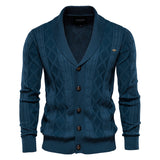 Men’s Cardigan in Knitted Sweater Style | Casual Button Up Jumper