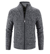 Men’s Zip Up Cardigan in Classic Knitwear Style | Smart Casual Sweater