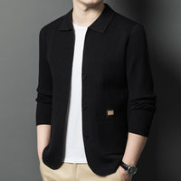Men’s Casual Cardigan in Knitted Jumper Style | Lightweight Sweater Jacket