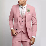 Men’s Slim Fit 3 Piece Wedding Suit | Modern Tuxedo for Formal Events
