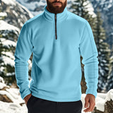 Men’s Quarter Zip Sweater in Relaxed Fit | Classic Half Zip Jumper for Men