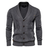 Men’s Cardigan in Knitted Sweater Style | Casual Button Up Jumper