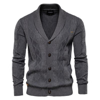 Men’s Cardigan in Knitted Sweater Style | Casual Button Up Jumper