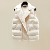 3-Piece Winter Outfit Set | Turtleneck Sweater | Wide-Leg Pants | Padded Vest