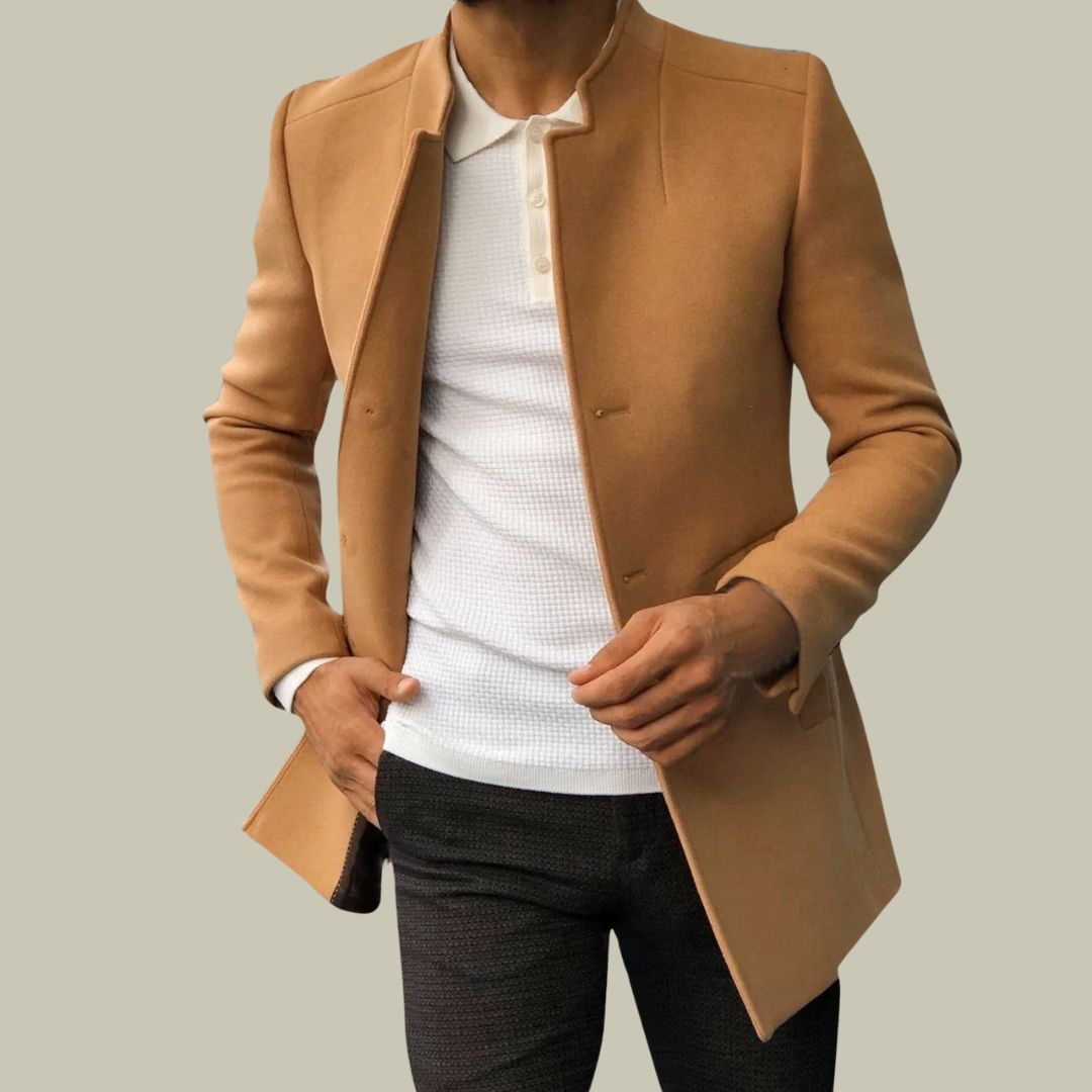 Men’s Old Money Jacket | Double-Breasted | Tailored Fit | Classic Winter Elegance