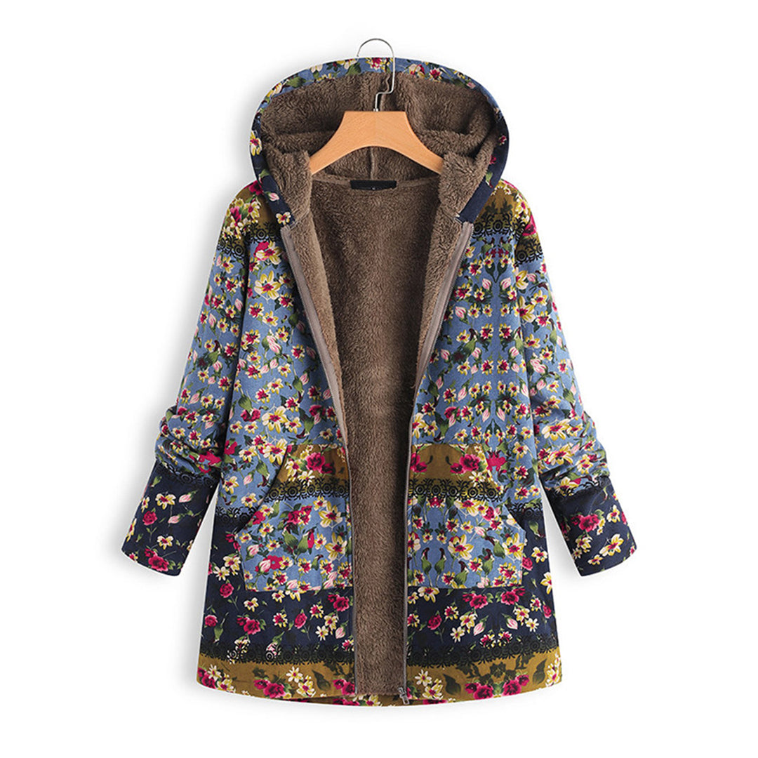 Women’s Winter Coat with Hood and Fleece Lining | Warm Ladies Jacket