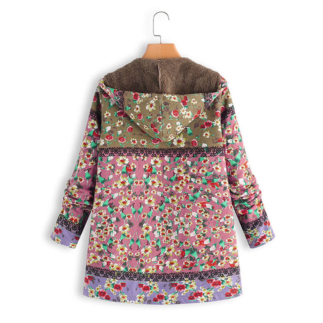 Women’s Winter Coat with Hood and Fleece Lining | Warm Ladies Jacket