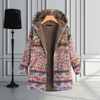 Women’s Winter Coat with Hood and Fleece Lining | Warm Ladies Jacket