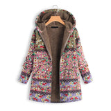 Women’s Winter Coat with Hood and Fleece Lining | Warm Ladies Jacket