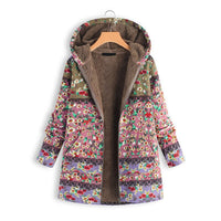 Women’s Winter Coat with Hood and Fleece Lining | Warm Ladies Jacket