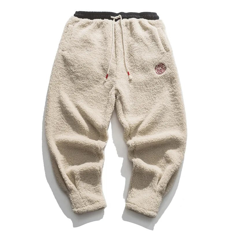 Fleece Joggers for Men | Relaxed Fit | Warm Winter Trousers