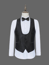 Men’s Black Slim Fit 3 Piece Wedding Suit | Classic Tuxedo Style for Formal Events