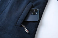 Men’s Fleece Jacket with Hooded Winter Style | Warm Casual Outdoor Coat