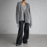 Soft Knit Buttoned Cardigan | Relaxed Fit | Warm Autumn Comfort | Casual Layer