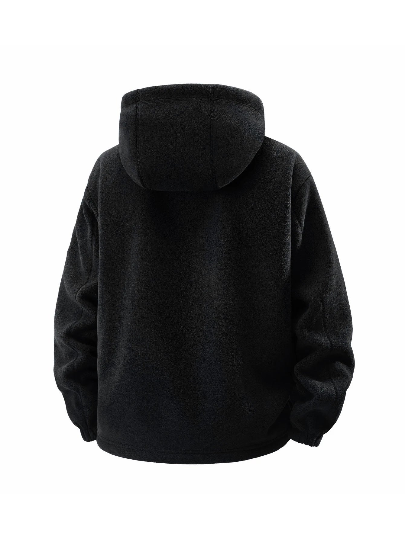 Men’s Fleece Jacket in Warm Winter Style | Outdoor Casual Zip Up Coat