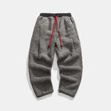 Men’s Fleece Joggers in Relaxed Fit | Warm Winter Cargo Style Pants