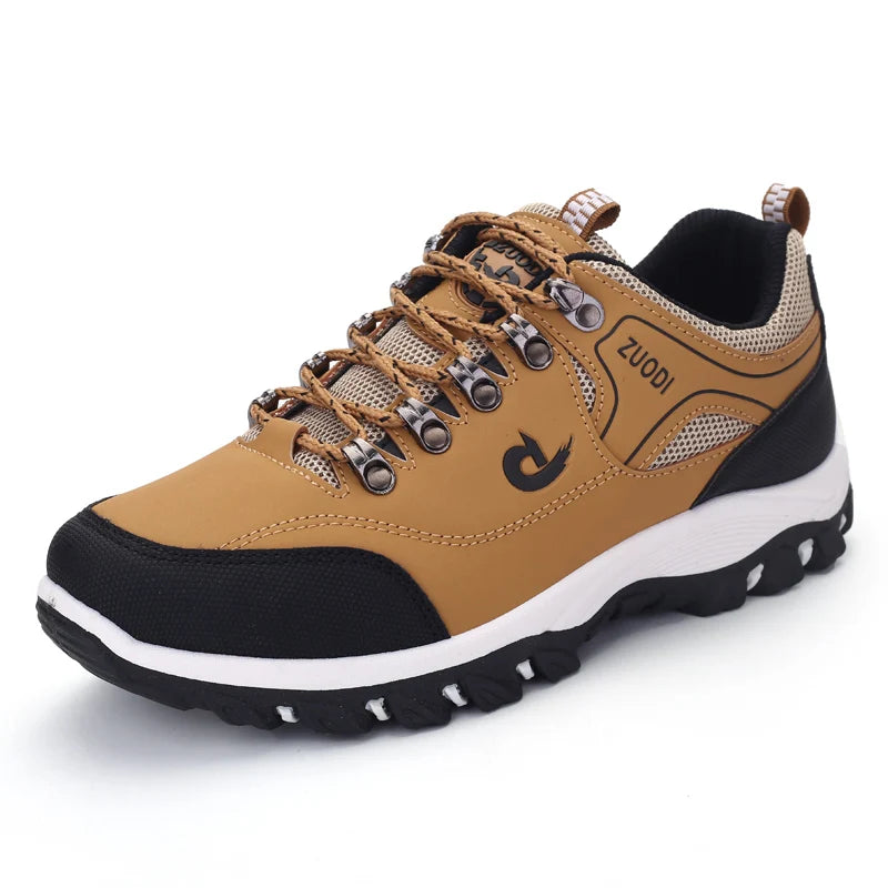 Men’s Hiking Trainers with Non Slip Sole | Lightweight Walking Shoes for Winter