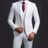 Men’s Slim Fit 3 Piece Wedding Suit | Classic Tuxedo Style for Formal Occasions