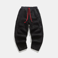 Men’s Fleece Joggers in Relaxed Fit | Warm Winter Cargo Style Pants