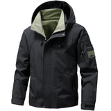 Men’s Waterproof Windbreaker Jacket with Hood | Outdoor Camping Rain Coat